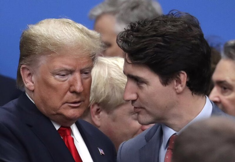 Trump propone una unión entre Estados Unidos y Canadá tras la renuncia de Trudeau