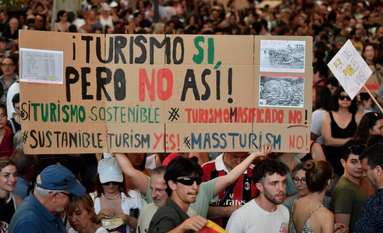 Protestas globales contra el turismo masivo: un llamado a la sostenibilidad