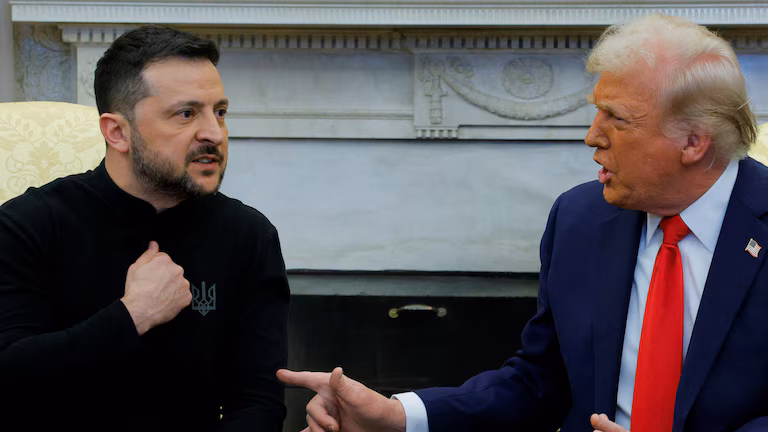 Tensión en la Casa Blanca: Trump reprende a Zelenski y pone en duda acuerdo con Ucrania