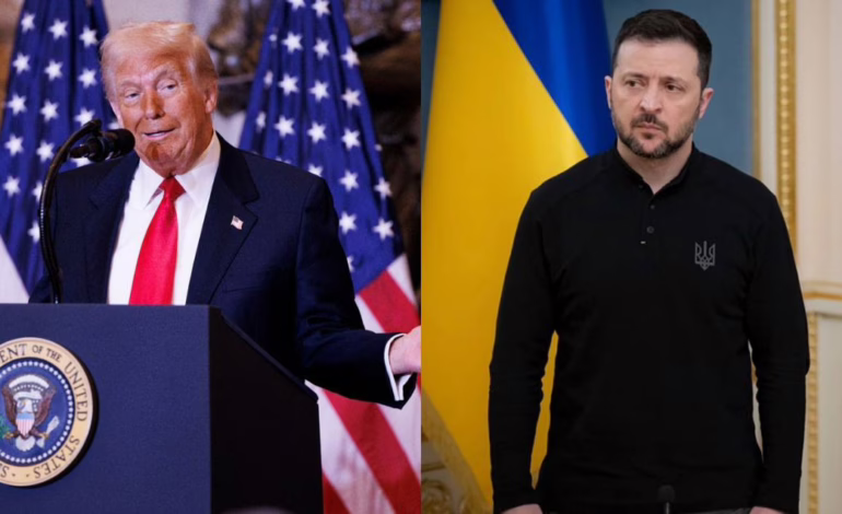 Trump y Zelenski firmarán acuerdo sobre explotación de recursos en Ucrania