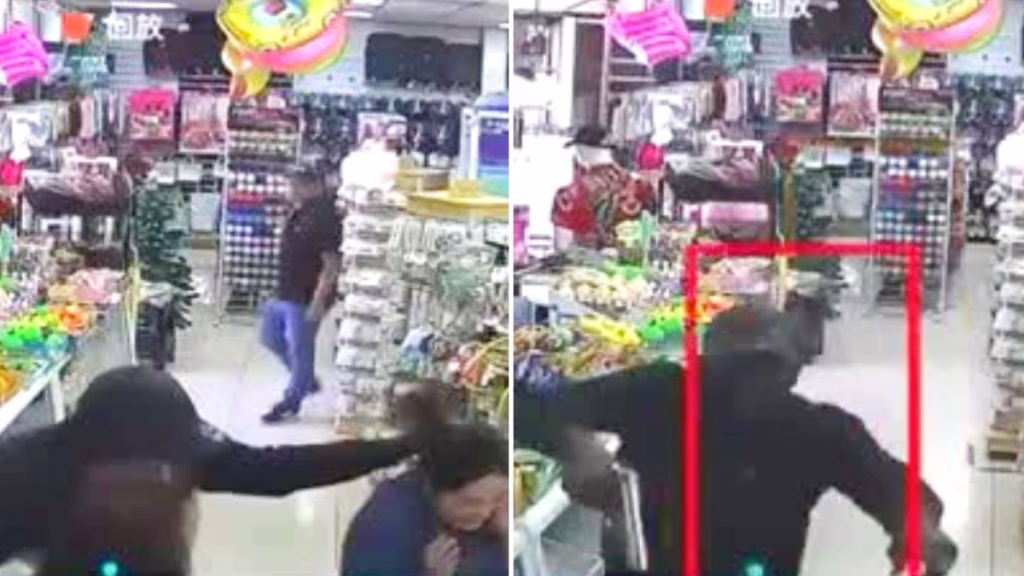 Violento asalto a mall chino en Estación Central: Maniatan al dueño y clientes