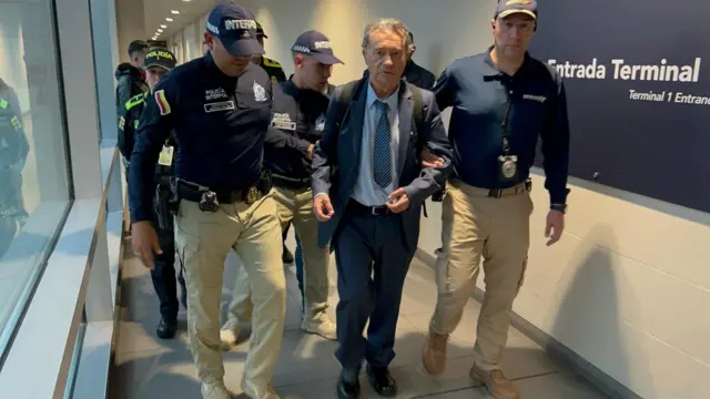 Carlos Lehder, exaliado de Pablo Escobar, detenido en Colombia tras 38 años