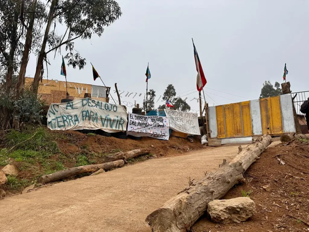 Corte de Apelaciones confirma desalojo de toma Lajarilla en Viña del Mar