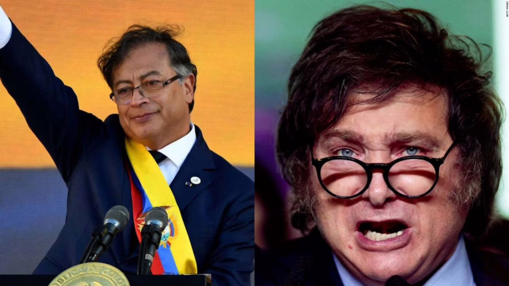 Petro critica a Milei y lo tilda de «nostálgico de Mussolini»