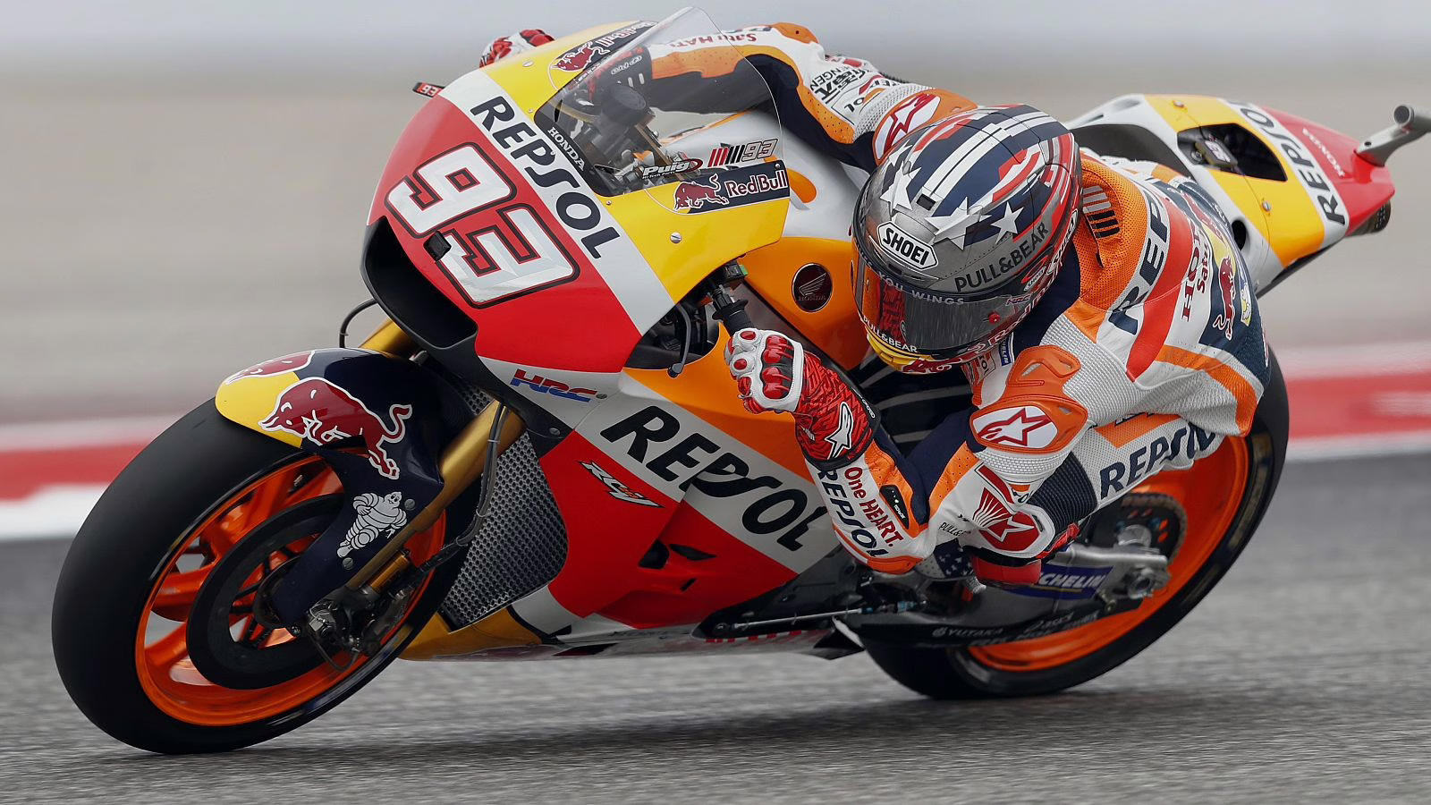 Marc Márquez domina en Austin y consigue su tercera pole consecutiva en MotoGP