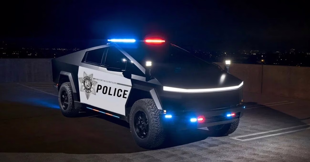 Tesla Cybertruck se une a la policía de Las Vegas