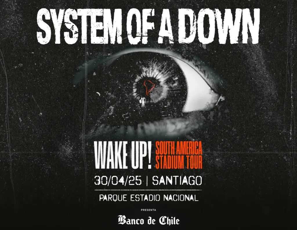 System of a Down en Chile: revisa horarios, accesos y restricciones para el show en Santiago