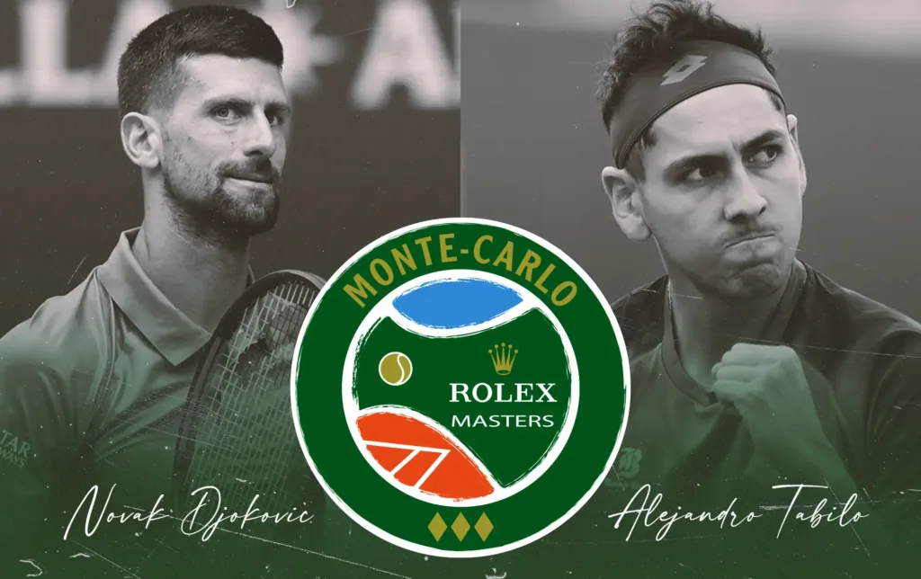 Alejandro Tabilo vs Novak Djokovic: hora y dónde ver el esperado duelo en Montecarlo