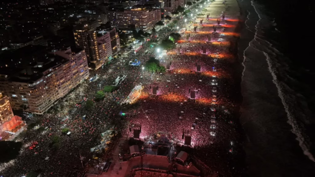 Brasil evitó un ataque con bomba durante el show de Lady Gaga ante dos millones de personas en Río
