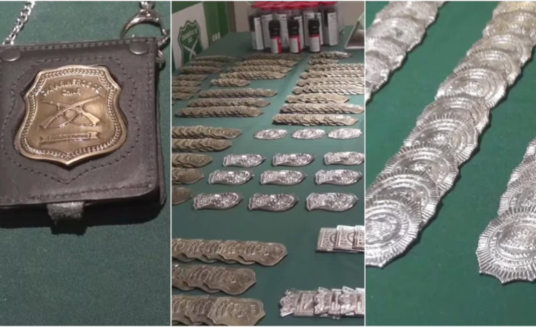 Caen tres implicados en red que vendía placas falsas de Carabineros y Fuerzas Armadas por redes sociales