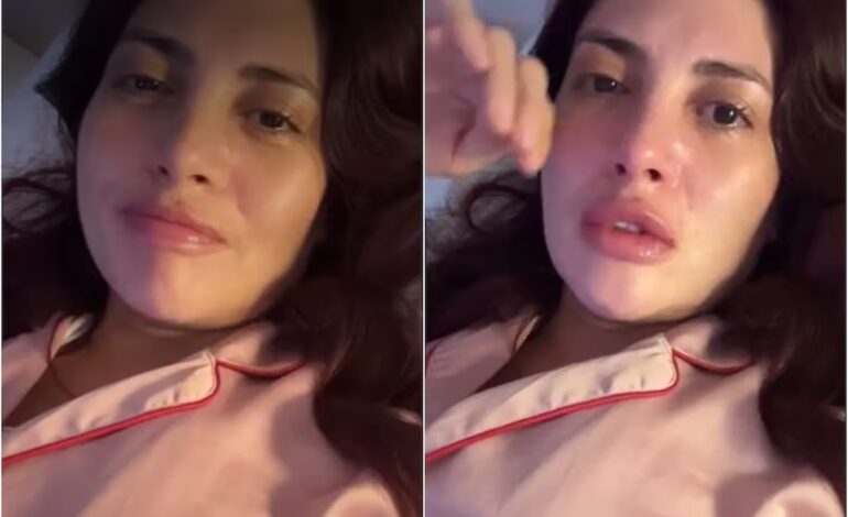 Karen Paola rompe en llanto al hablar de su separación: “Lo estoy pasando muy muy mal”
