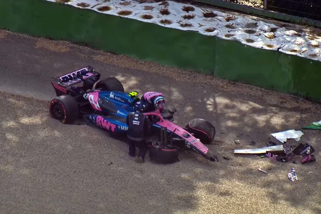 Franco Colapinto es sancionado y largará 16° en Imola tras error en clasificación