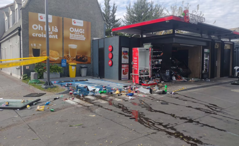 Tragedia en servicentro de Providencia: conductor ebrio mata a bombero al intentar huir sin pagar