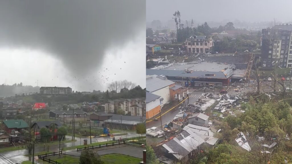 Tornado en Puerto Varas deja 19 heridos y 250 viviendas dañadas: Restablecen agua potable y avanza recuperación eléctrica