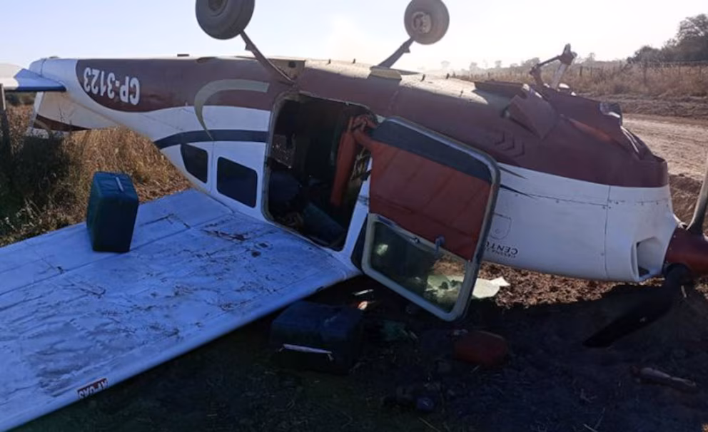 Roban avioneta en Uruguay y aparece estrellada en Paraguay: investigan vínculo con narcos