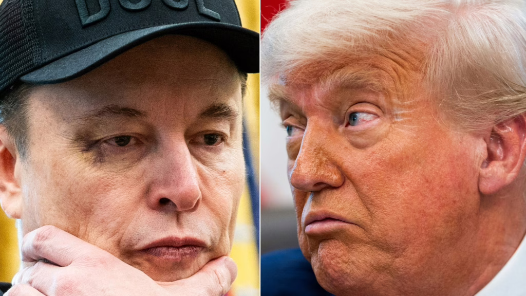 Choque entre Musk y Trump sacude Wall Street: Acusaciones por caso Epstein y caída histórica de Tesla