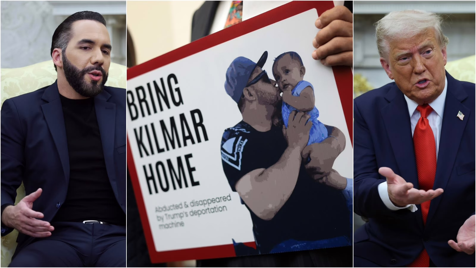 Trump trae de vuelta a migrante deportado por error y lo acusa de tráfico de personas en EE.UU.