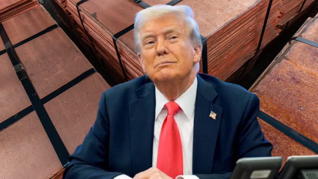 Trump impone arancel del 50% al cobre y promete fortalecer industria local: «Es nuestra era dorada»