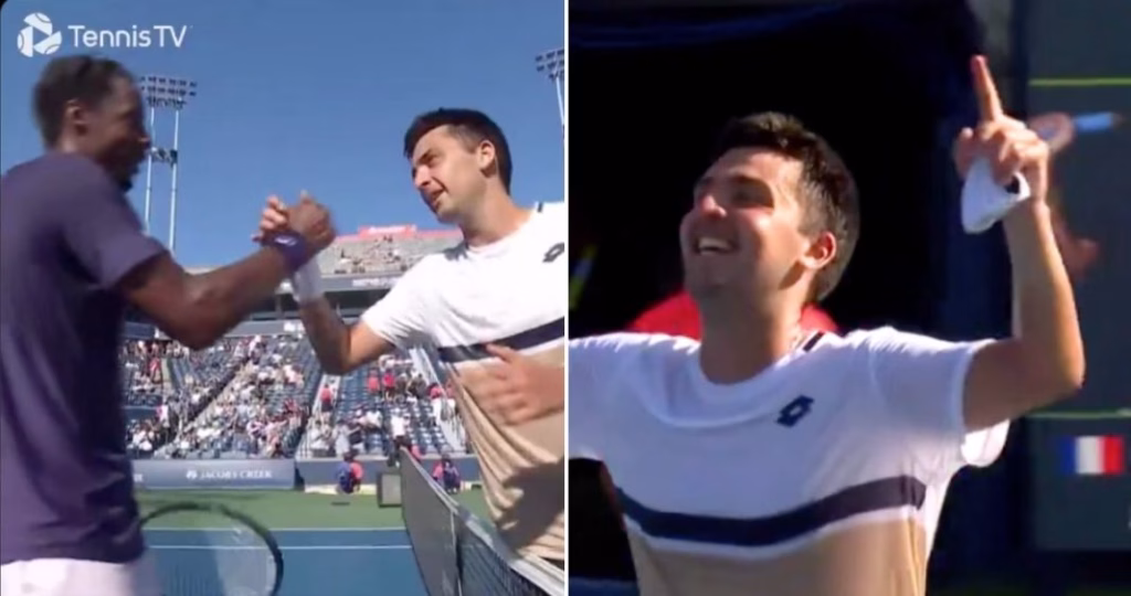 Tomás Barrios da la sorpresa y vence a Gael Monfils en el Masters 1000 de Toronto