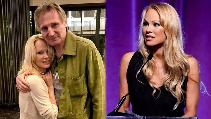 Pamela Anderson conquistó a Liam Neeson en el rodaje de “¿Y dónde está el policía?”