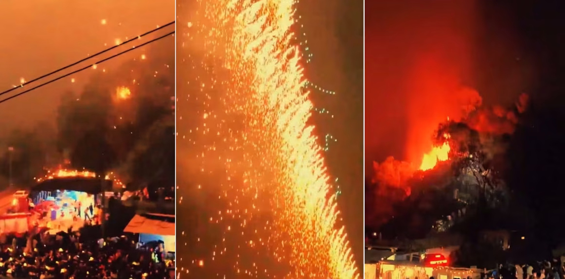 Caos y pánico en Liuyang: un show de drones termina en desastre durante las celebraciones por el Día Nacional de China