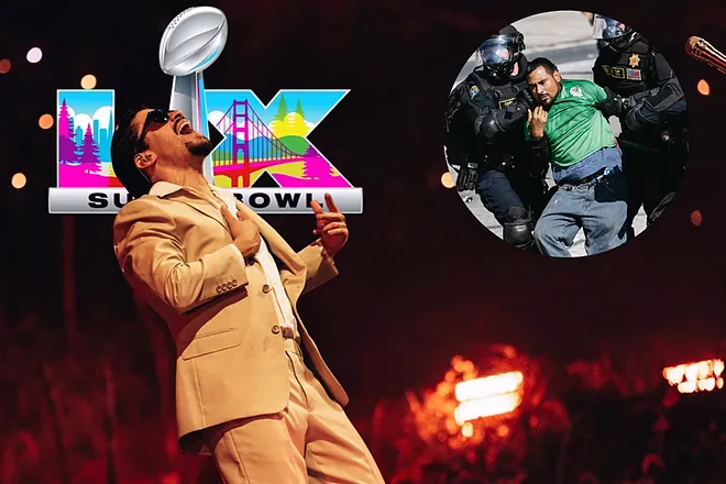 Agentes del ICE desplegarán seguridad en el Super Bowl 2026 por show de Bad Bunny
