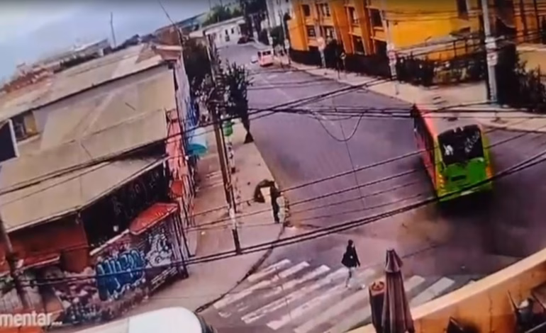 atropello en Valparaíso, estudiante Universidad de Valparaíso, accidente Playa Ancha, formalización conductor, SIAT Carabineros, transporte público Valparaíso