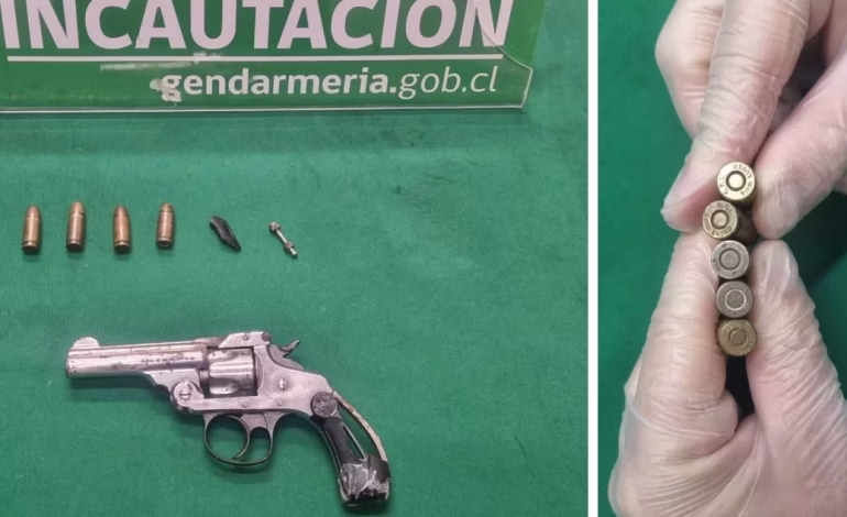 Hallazgo de arma en Santiago 1 reabre debate sobre control y corrupción en cárceles chilenas