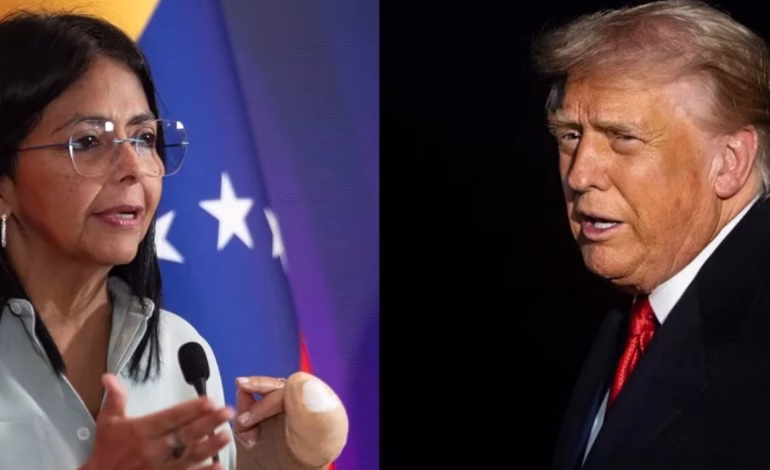 Delcy Rodríguez prepara un eventual viaje a Estados Unidos en medio de la transición venezolana