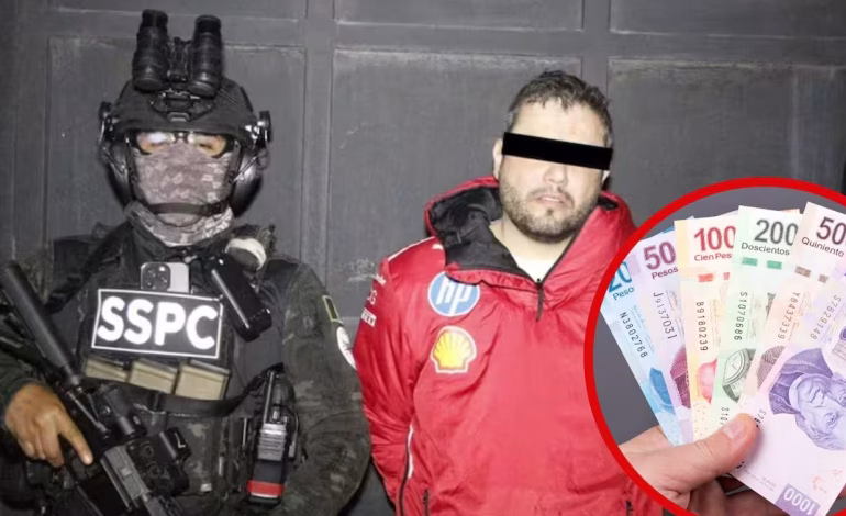Diego Rivera Navarro, alcalde de Tequila, Jalisco, fue detenido junto a tres funcionarios por presunta extorsión a empresas tequileras y cerveceras, en el marco del Operativo Enjambre contra el crimen organizado.