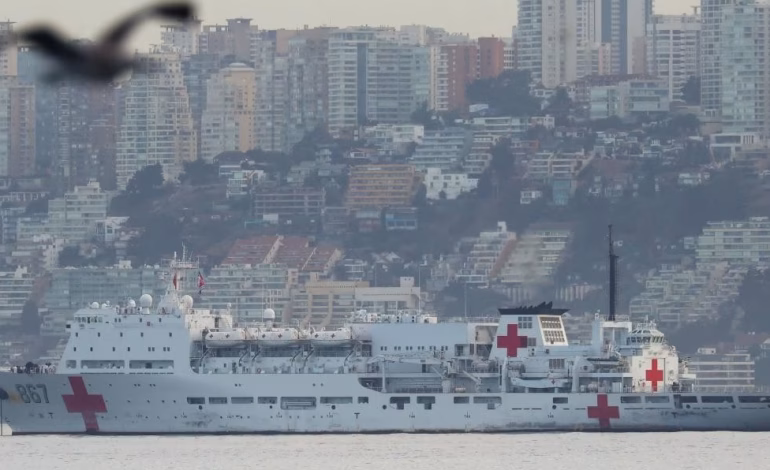 Buque hospital chino “Silk Road Ark” recaló en Valparaíso: misión, polémica sanitaria y detalles técnicos