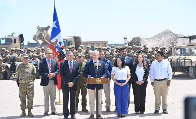 Gobierno lanza “Plan Escudo Fronterizo” en el norte: ministro Alvarado advierte que “se acabó la pasividad”
