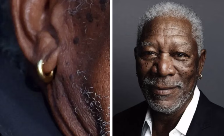 Por qué Morgan Freeman usa aros de oro: la historia real detrás de su llamativo accesorio