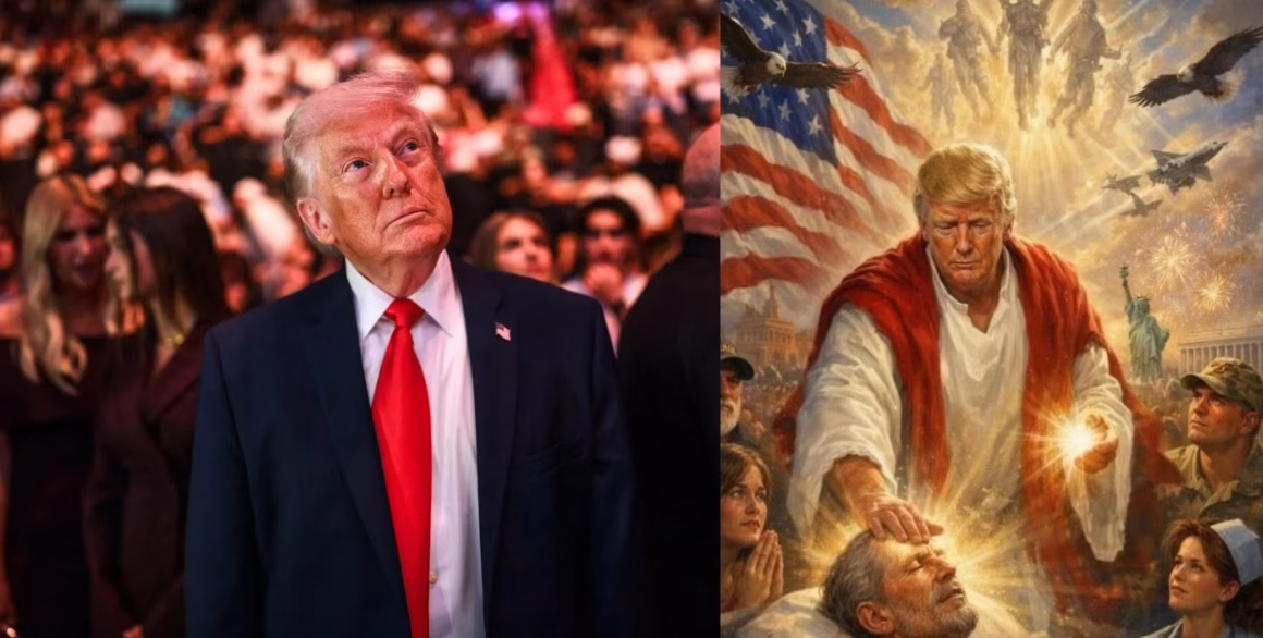 Donald Trump desata polémica por imagen como Jesús y responde: “Pensé que era yo como médico”