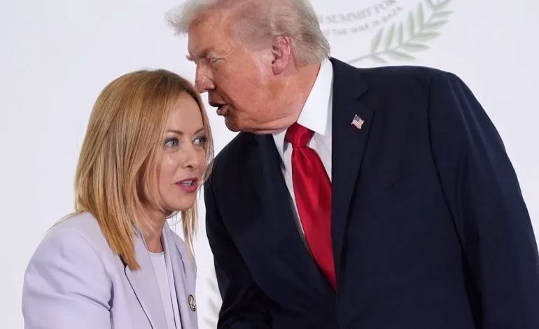 Donald Trump rompe con Giorgia Meloni y tensiona relación entre EE.UU. e Italia