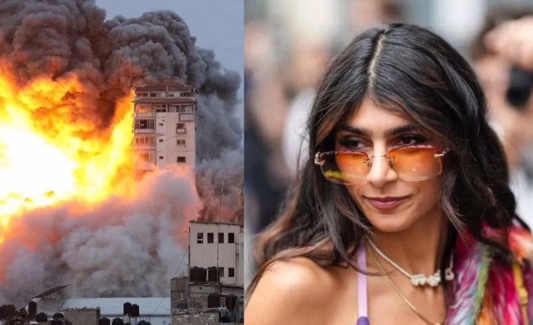 Mia Khalifa rompe en llanto y acusa “genocidio” tras bombardeos de Israel en Líbano