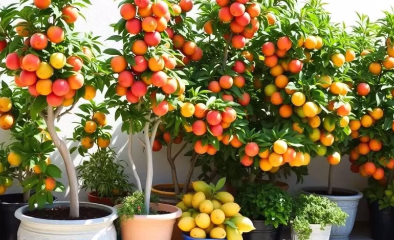 Los 15 árboles frutales que se pueden cultivar en macetas y resisten las bajas temperaturas